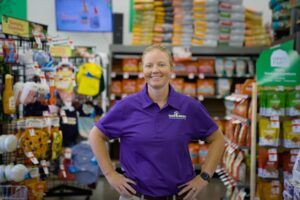 Image of Caitlin Greene, A Wag N Wash, Dog Grooming Franchise, and Pet Supplies Plus franchise owner 